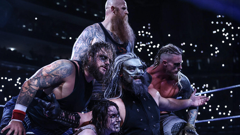The Wyatt Sicks inside the ring