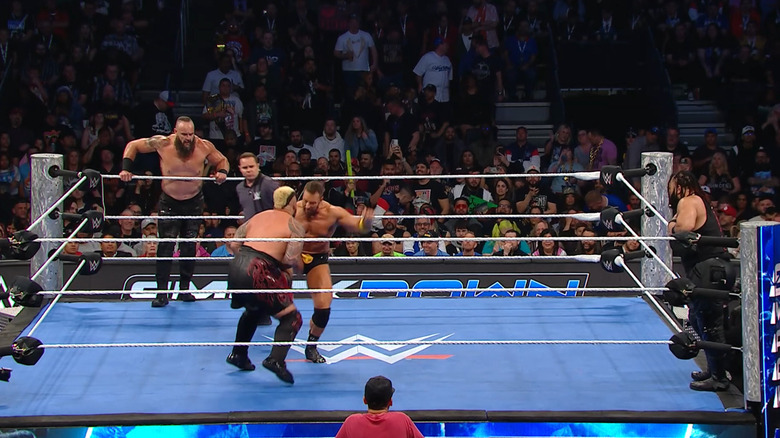 The four men in the ring