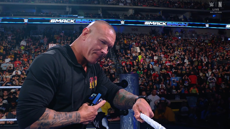 Randy in the ring