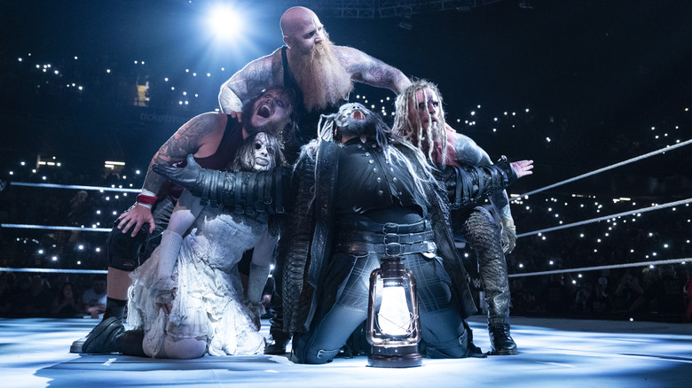 The Wyatt Sicks in the ring