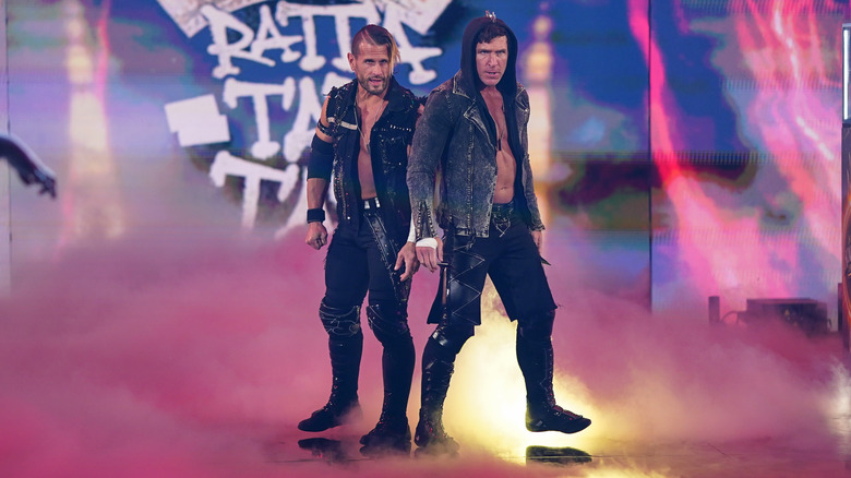 Shelley and Sabin on the entrance ramp