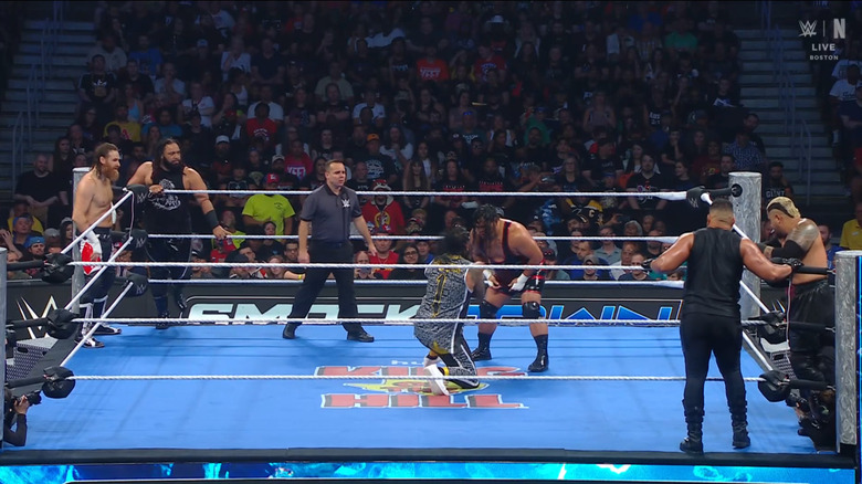 Everyone in the ring