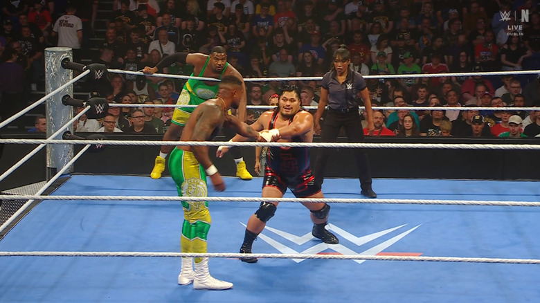 Ford and Mateo in the ring