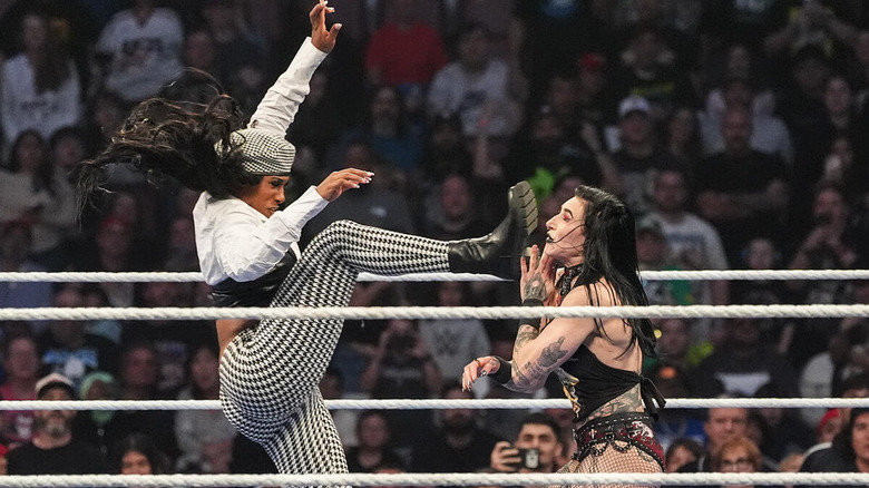 Lash Legends lands a big boot on Rhea Ripley