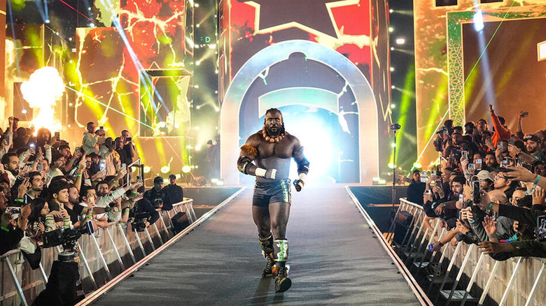 Oba Femi's Royal Rumble entrance