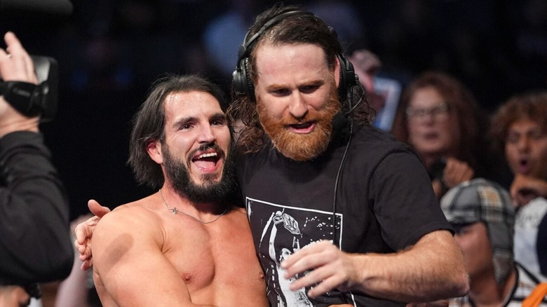 Johnny Gargano and Sami Zayn on WWE SmackDown