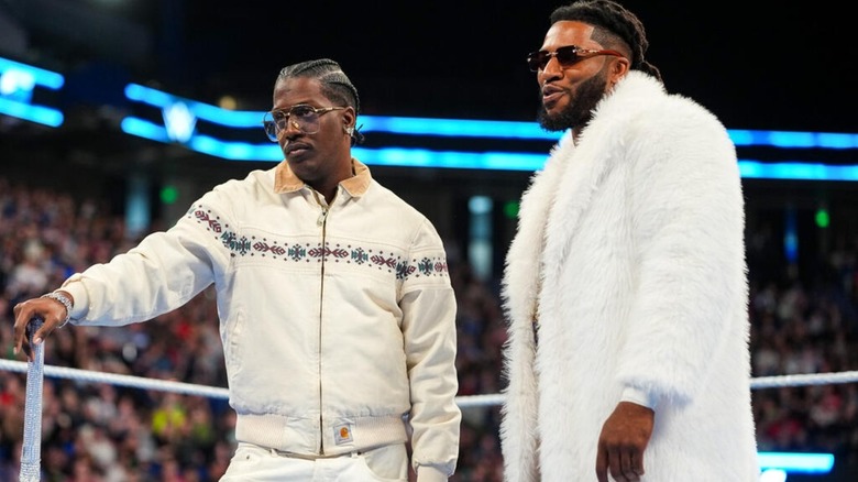 Lil Yachty and Trick Williams on WWE SmackDown