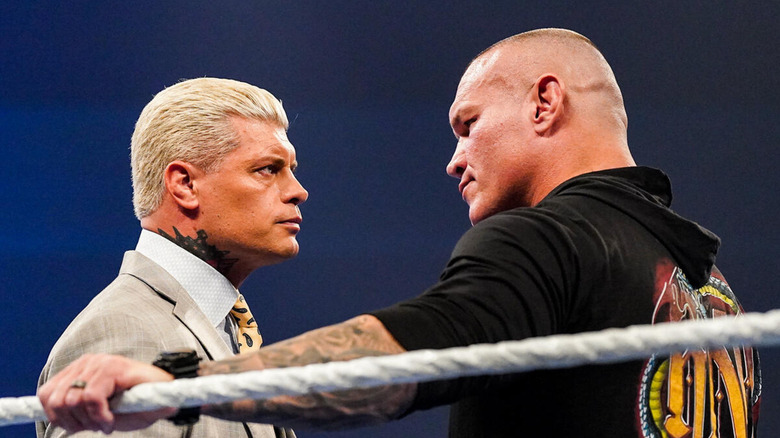 Cody Rhodes and Randy Orton on WWE SmackDown