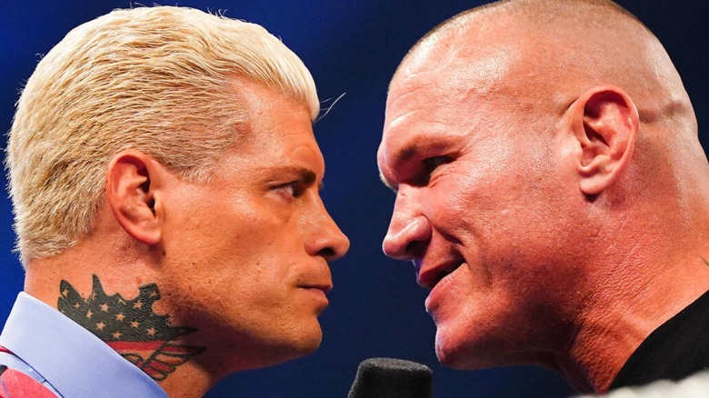 Cody Rhodes and Randy Orton face-to-face on 