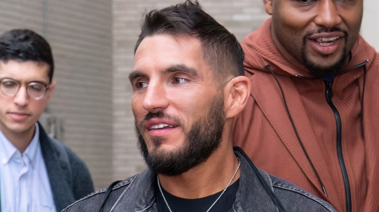 Johnny Gargano with short hair