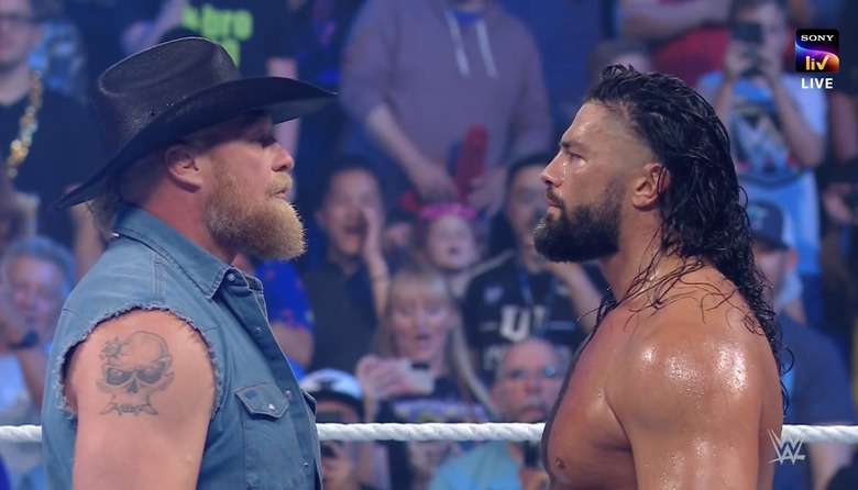 SmackDown Roman Reigns Brock Lesnar