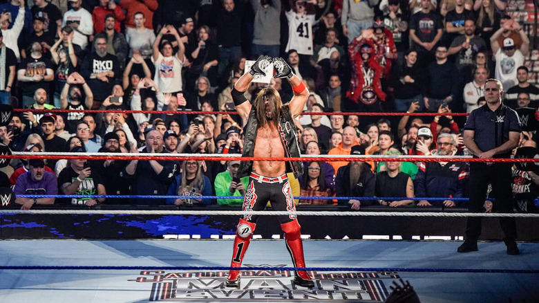 AJ Styles makes his entrance