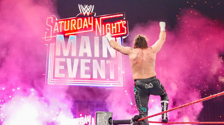 Sami Zayn celebrates