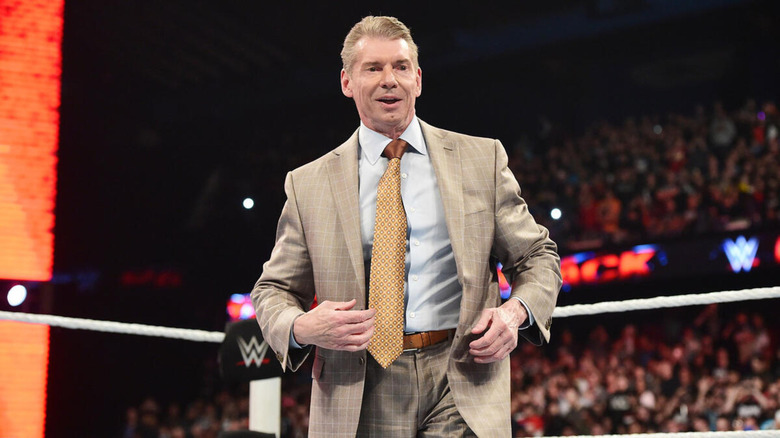 Vince McMahon in the ring