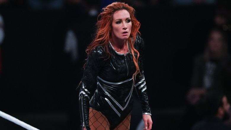 Becky Lynch in the ring