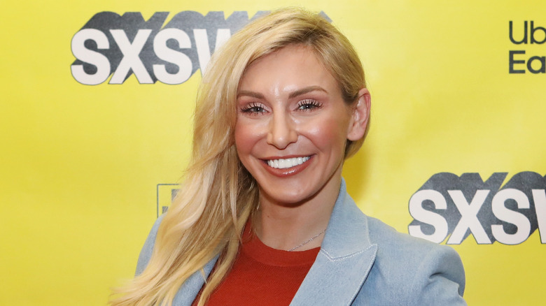 Charlotte Flair smiling