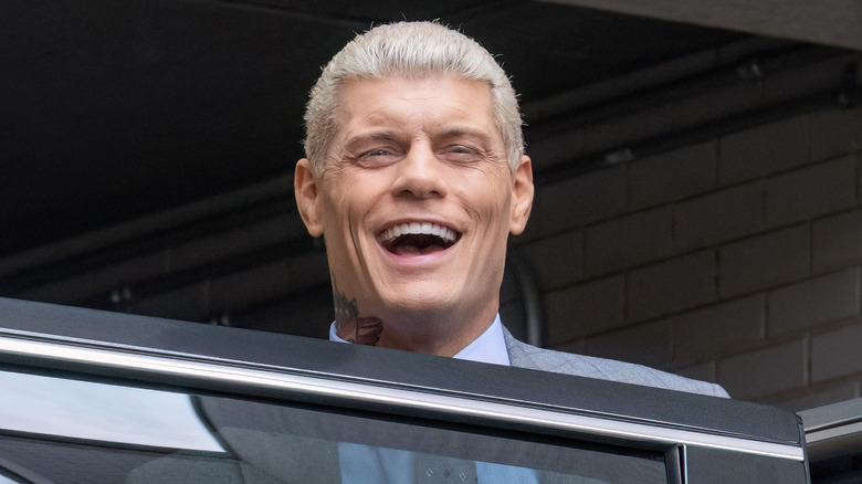 Cody Rhodes smiling