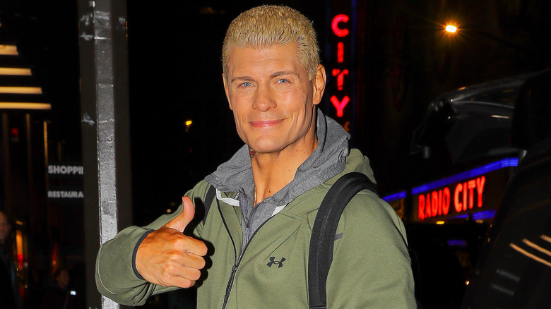 Cody Rhodes thumbs up