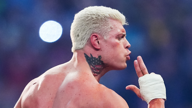 Cody Rhodes posing in the ring