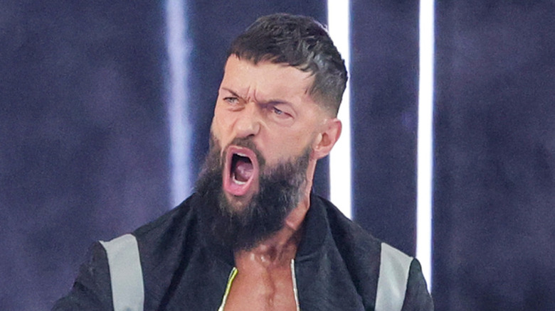 Finn Balor screams in delight