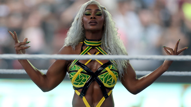 Jade Cargill at WWE SummerSlam 2025