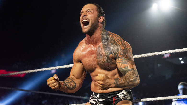Karrion Kross in the ring