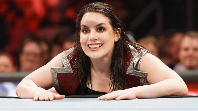 Nikki Cross smiling 