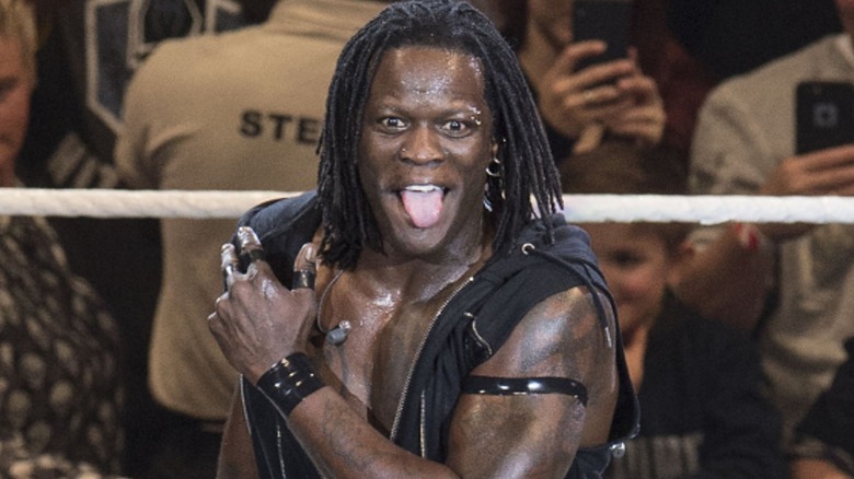 R-Truth poses for the people
