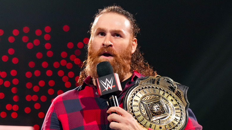 Sami Zayn cuts a promo