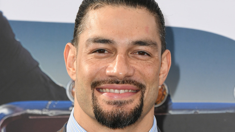 Roman Reigns on the red carpet