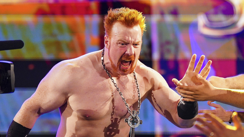 Sheamus slapping hands