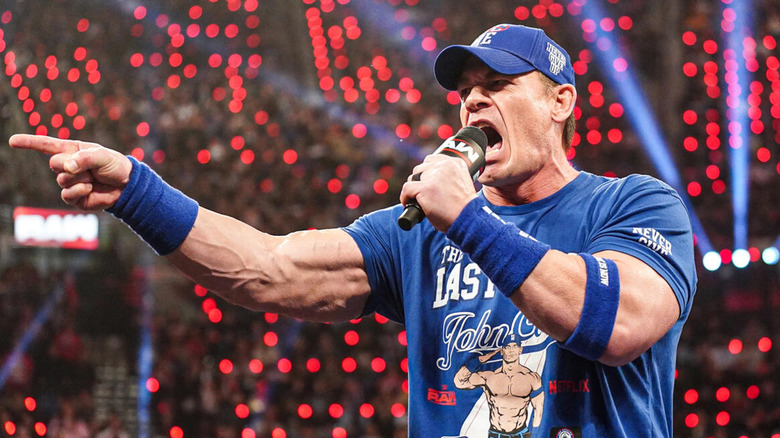 John Cena pointing
