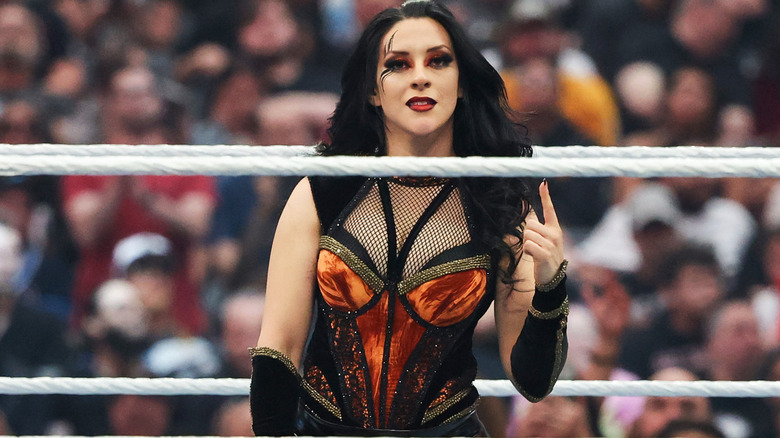 Stephanie Vaquer at WrestleMania 42
