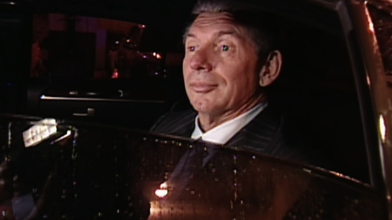 McMahon in his limo
