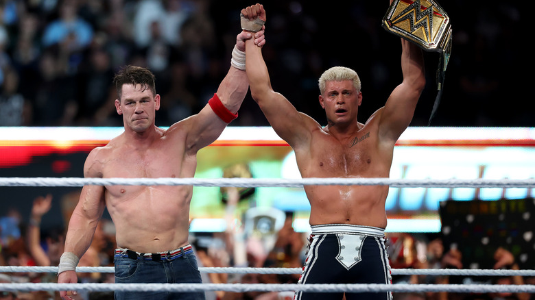 Cody Rhodes wins the WWE Championship from John Cena