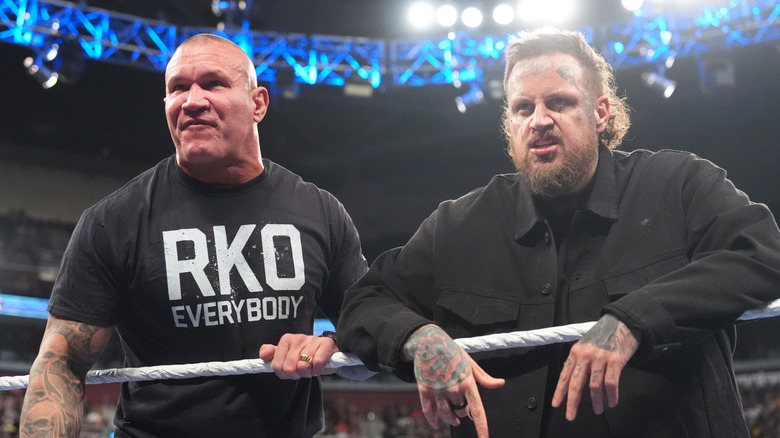 Randy Orton and Jelly Roll on "WWE SmackDown"