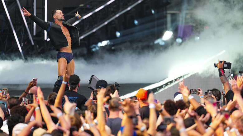Finn Balor poses