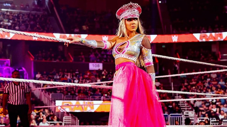 Chelsea Green makes an entrance