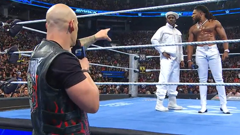 Baron Corbin challenges Lil Yachty