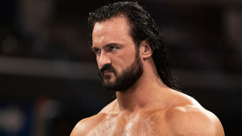 Drew McIntyre standing in the ring