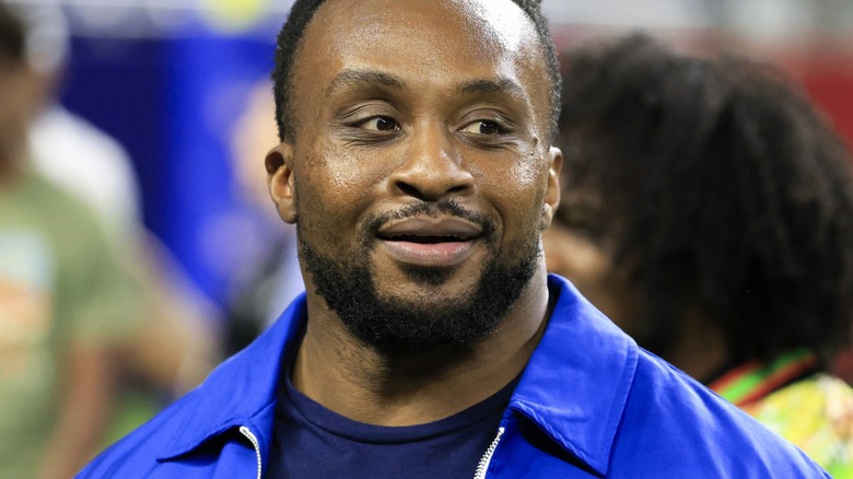 Big E smiling