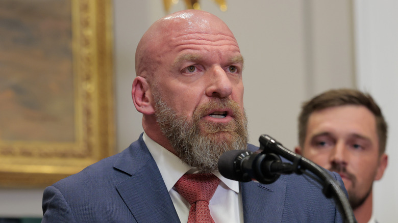 Paul Levesque at the White House