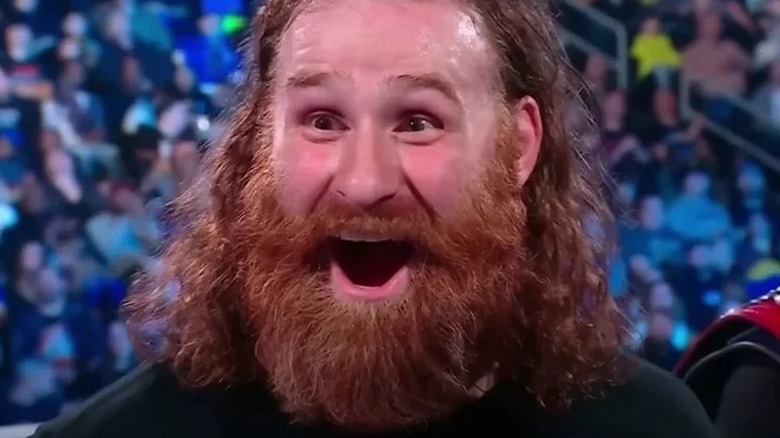 Sami Zayn Celebrates On WWE SmackDown