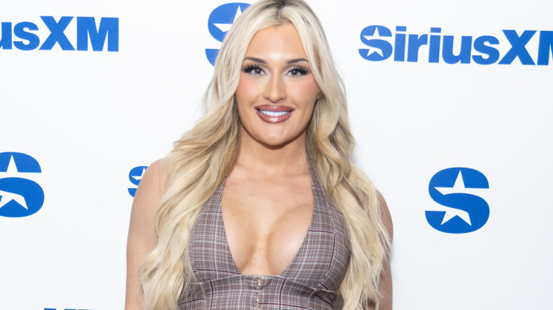 Tiffany Stratton smiling