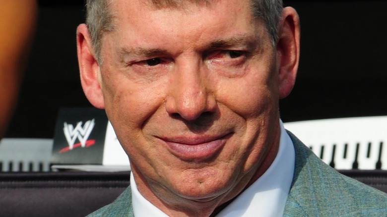 Vince McMahon smiling