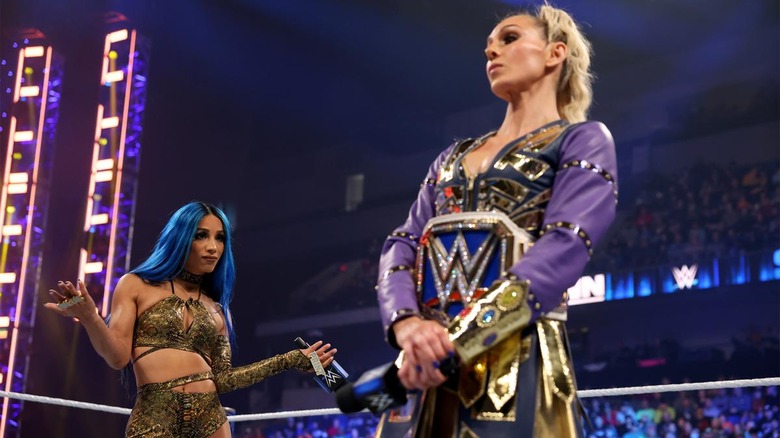 sasha banks charlotte flair