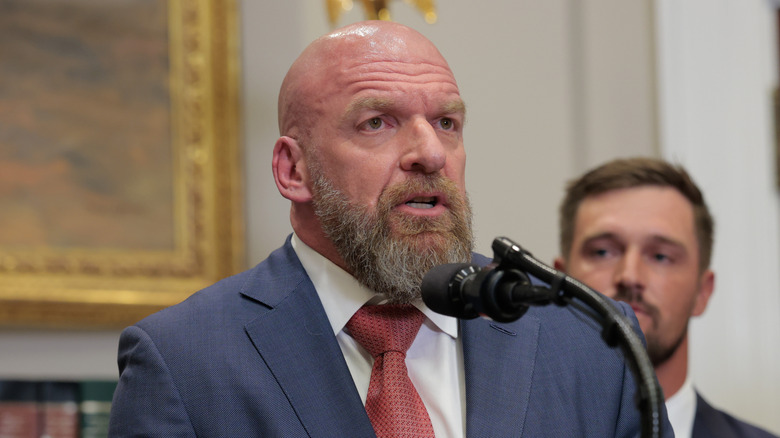 Triple H at the White House