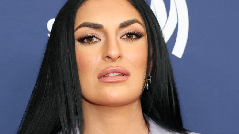 Sonya Deville on red carpet