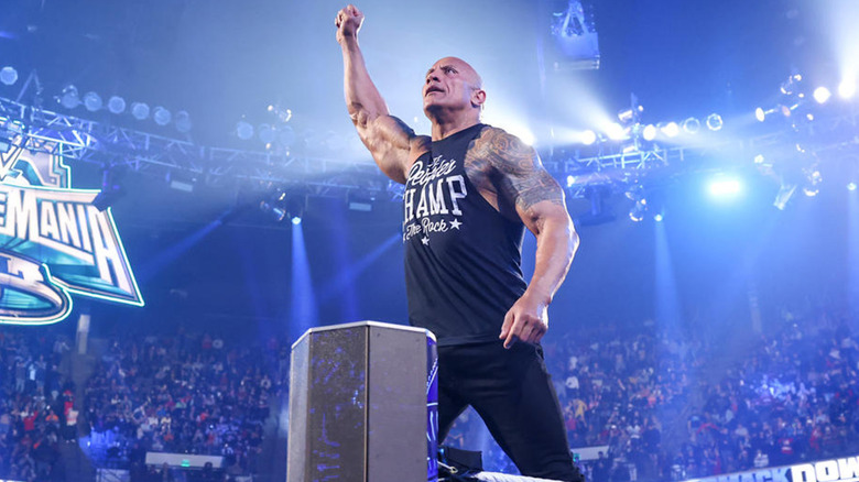 The Rock on SmackDown