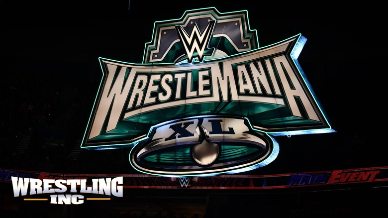 WrestleMania 40 logo